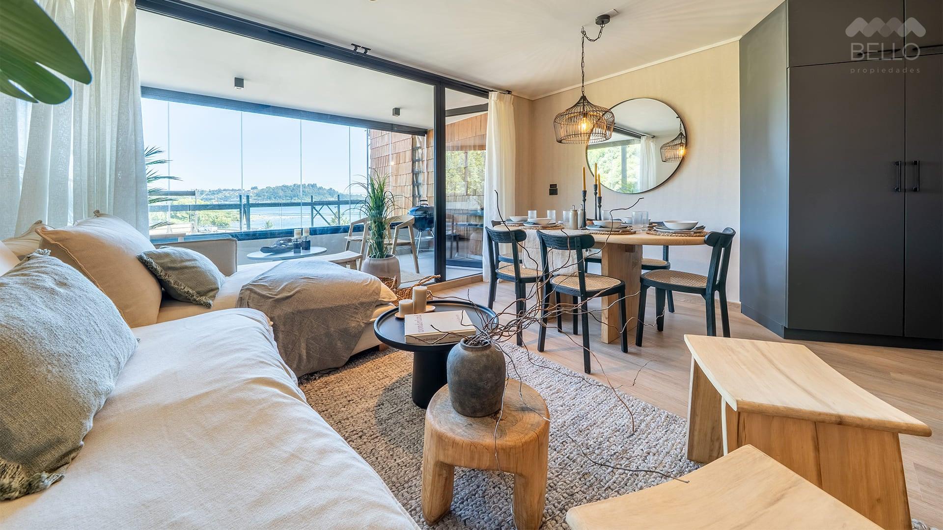 Vende  Deptos. 2, 3 y 4 D de 69 a 138 m2 desde UF 10.016 Puerto Varas 