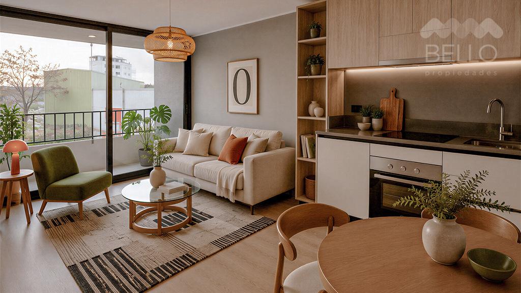 Vende Deptos. Estudio  a 2 D de 24 a 87 m2 desde UF 2.700 Domeyko Santiago 